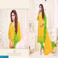 barfi by RR Wholesale chanderi Dress material